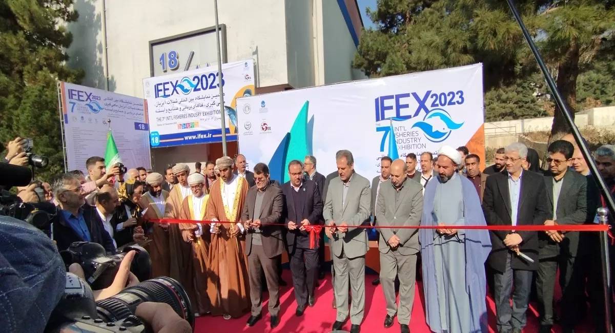 آغاز به کار هفتمین نمایشگاه بین المللی  شیلات، آبزیان، ماهیگیری، غذاهای دریایی و صنایع وابسته در محل دائمی نمایشگاههای بین المللی تهران