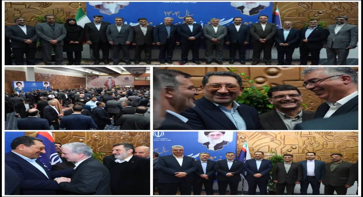 دیدار نوروزی وزیر صمت با سرمایه‌گذاران، مدیران و فعالان حوزه صنعت، معدن و تجارت در محل دائمی نمایشگاههای بین المللی تهران