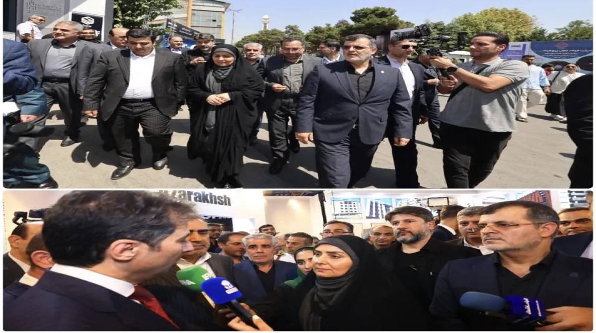 وزیر راه و شهرسازی: شادابی و حضور نسل جوان در نمایشگاه صنعت ساختمان ستودنی است