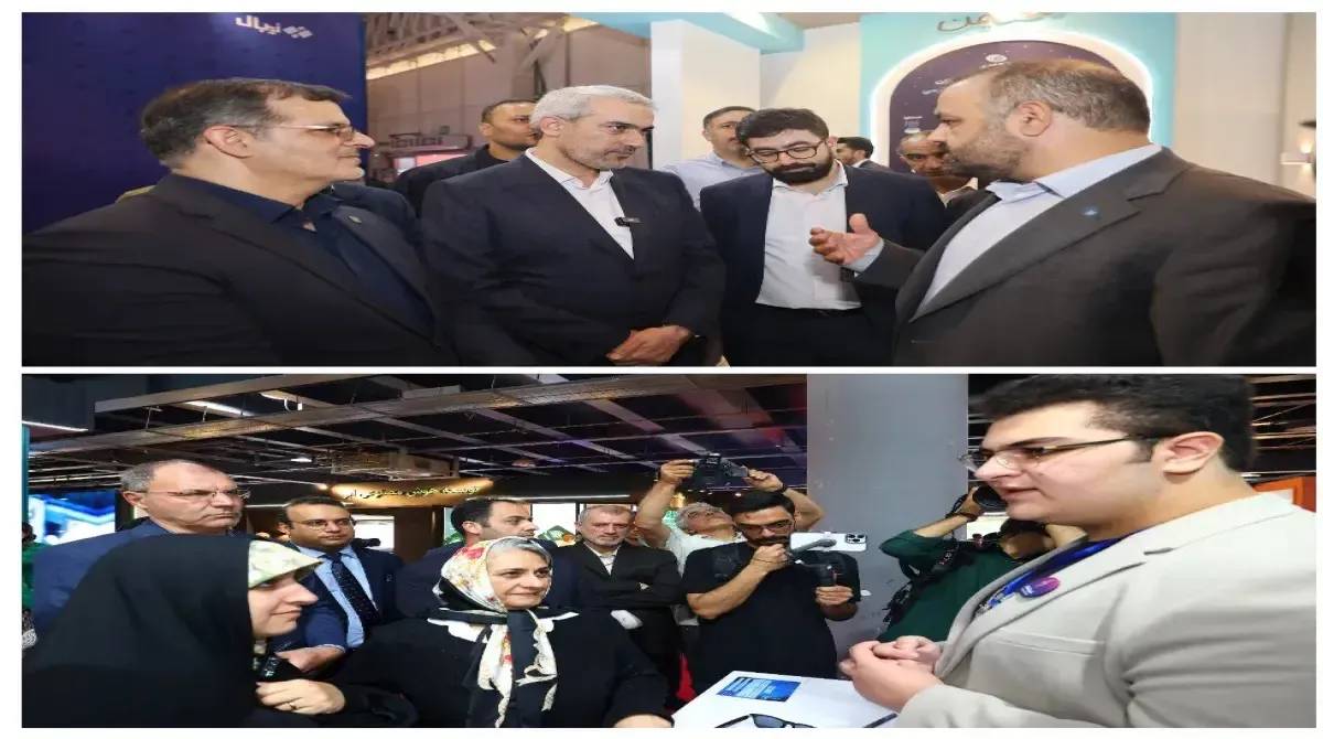 On the third day of ELECOMP, the Minister of Economic Affairs and the Vice President for Women and Family Affairs visited the 28th edition of the exhibition.