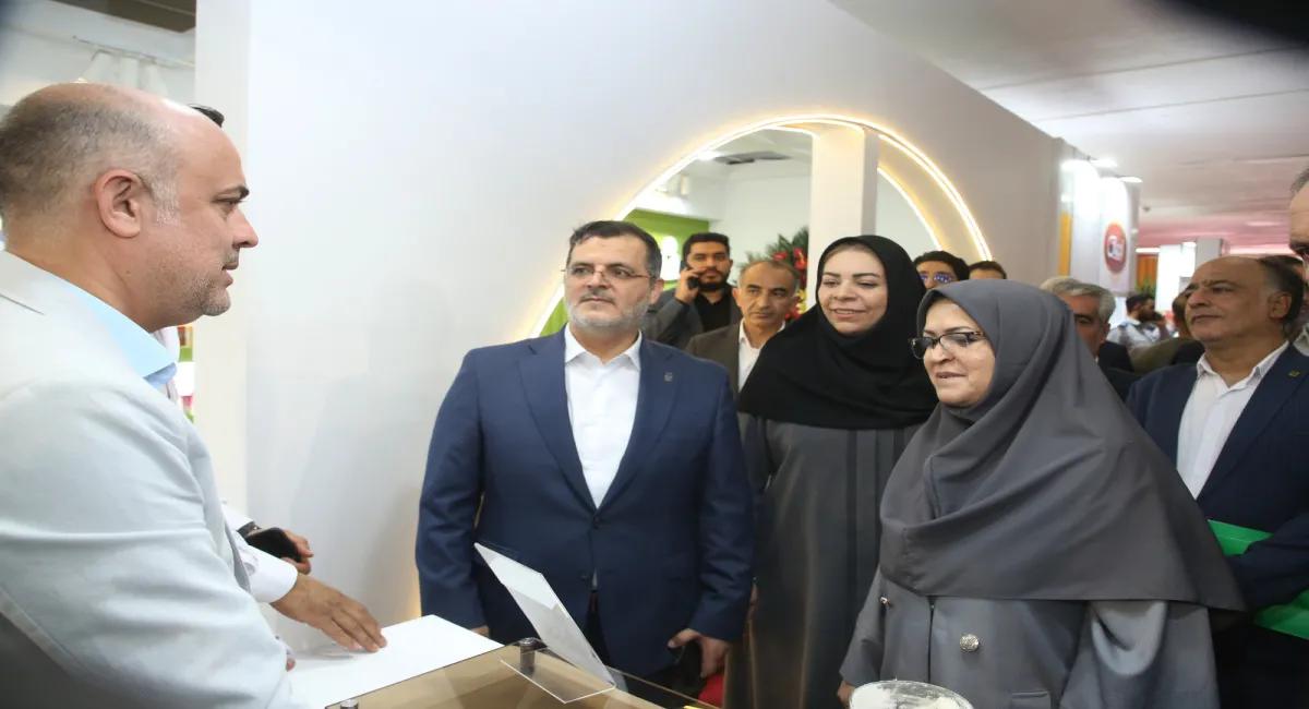 بازدید رئیس سازمان ملی استاندارد از سی‌ودومین نمایشگاه بین‌المللی ایران اگروفود