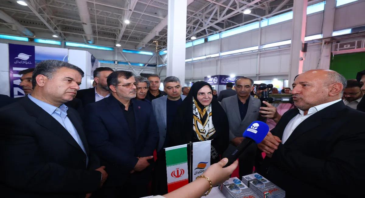 مشاور رئیس‌جمهور در حاشیه نمایشگاه ایران زیرساخت:  *پیروز واقعی جنگ ۱۲ روزه، ملت متحد ایران بود*