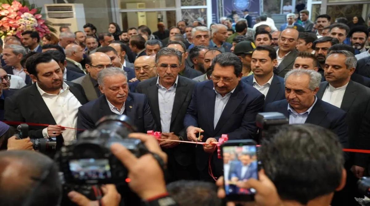 افتتاح نمایشگاه بین‌المللی تبریز متافو با حضور وزیر صمت