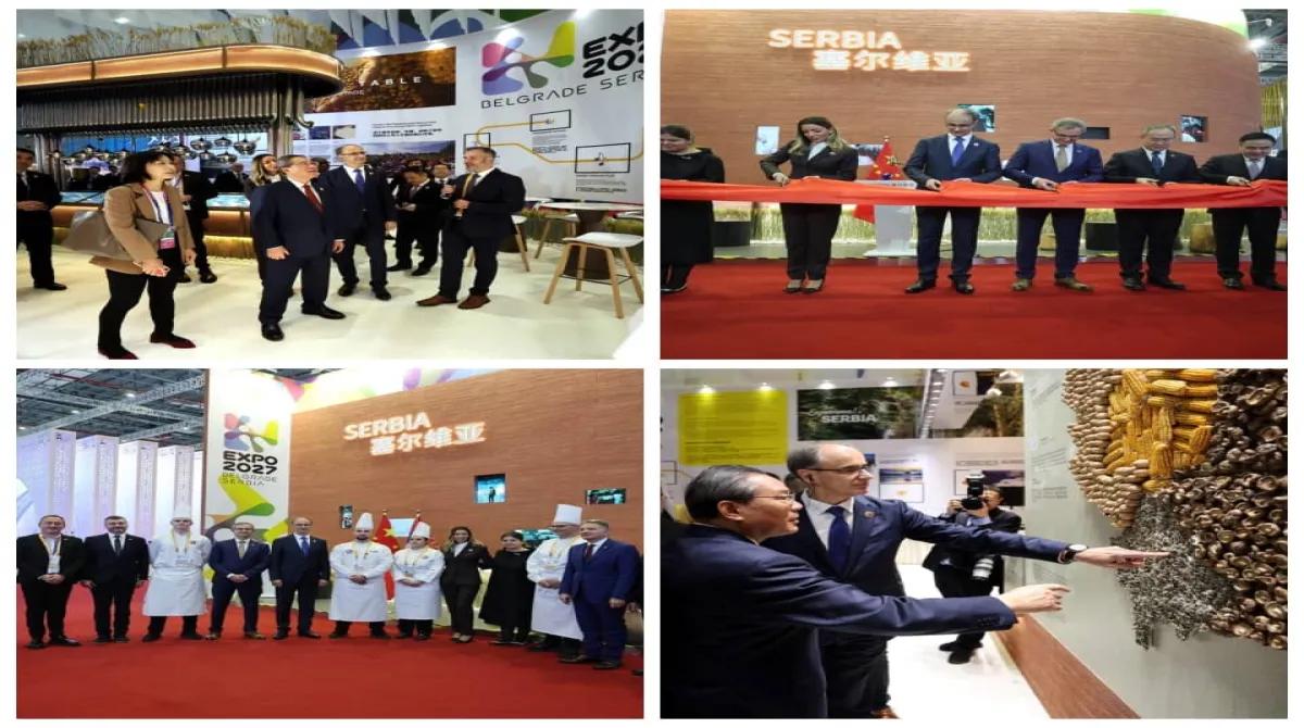 پاویون پنج حسی اکسپو‌ی بلگراد در نمایشگاه بین‌المللی واردات چین