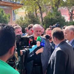 برگزاری مراسم تحویل خودروهای وارداتی سال 1402 توسط وزیر صمت