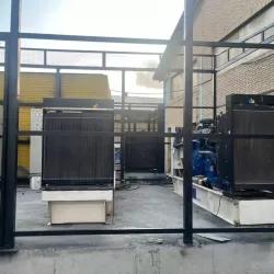 نصب و راه اندازی 4 دستگاه دیزل ژنراتور