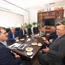 دیدار مدیران عامل نمایشگاه های بین المللی تهران و مشهد