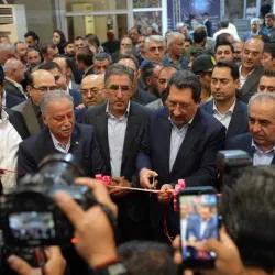 افتتاح نمایشگاه بین‌المللی تبریز متافو با حضور وزیر صمت