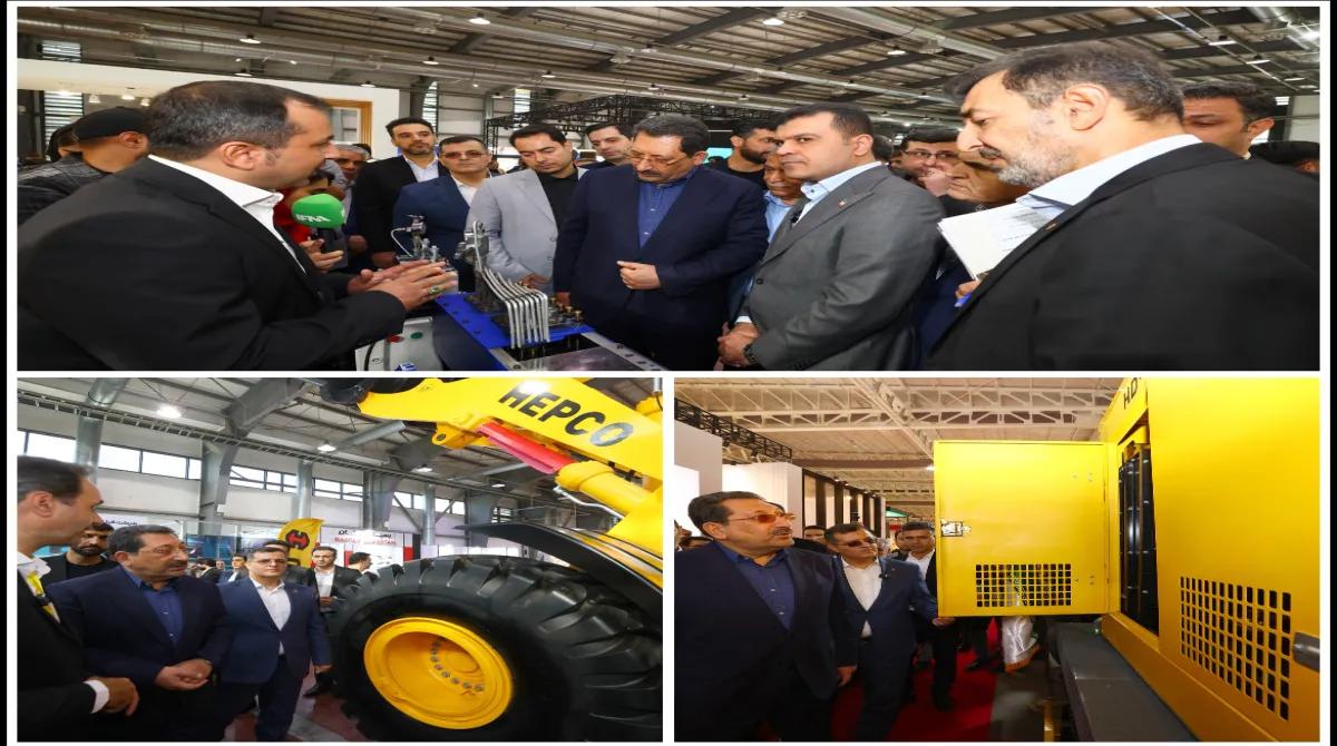 وزیر صمت از نوزدهمین نمایشگاه بین المللی ایران-کانمین، بیست و پنجمین نمایشگاه صنعت تهران و شانزدهمین نمایشگاه فناوری نانو بازدید کرد.