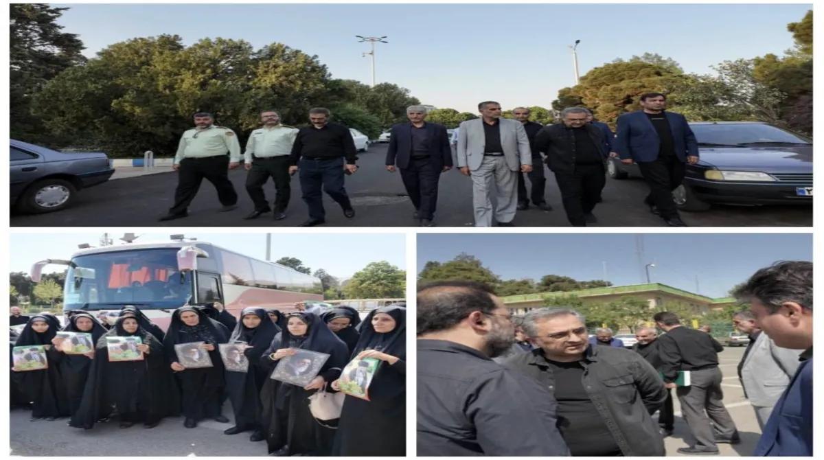 خدمت به زائران مراسم وداع و تشییع امام شهید، افتخار بزرگ خادمان نمایشگاه بینالمللی تهران